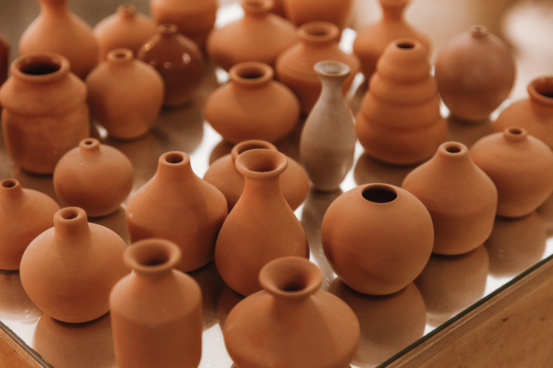 Close up of Pottery